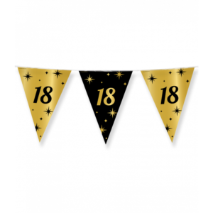 Party vlaggen 18 jaar