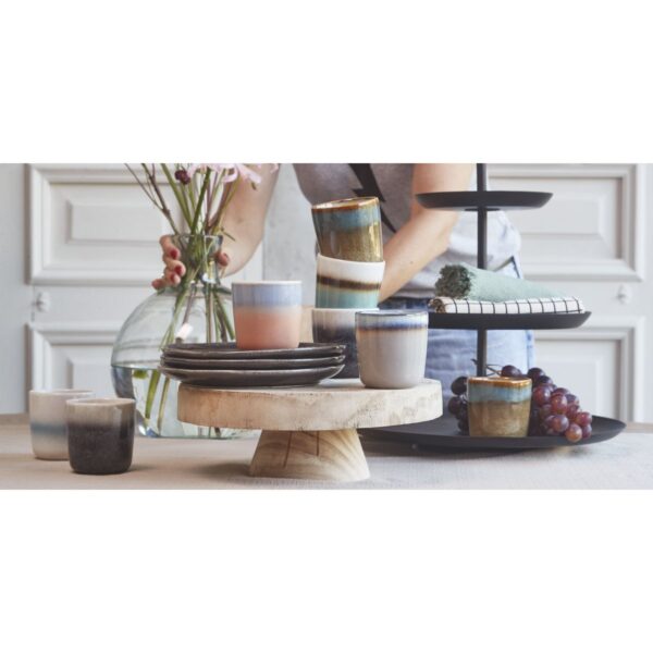 Rama Etagère 3 Laags - H55 x Ø38 cm - Metaal - Zwart - Afbeelding 6