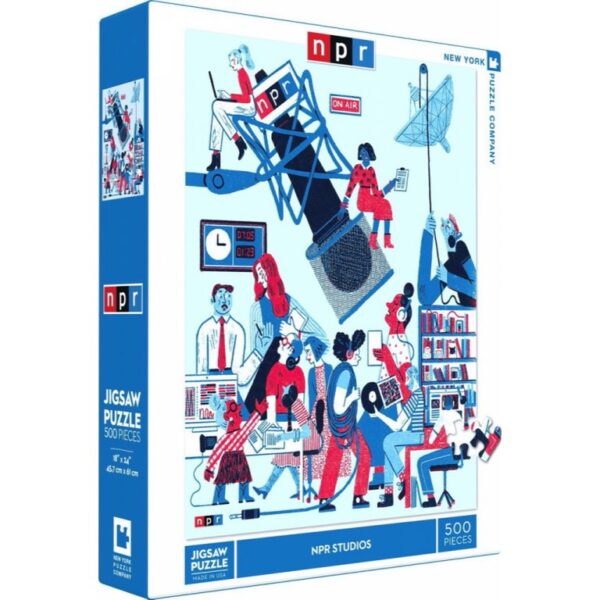 New York Puzzle Company NPR Studios - 500 pieces - Afbeelding 2