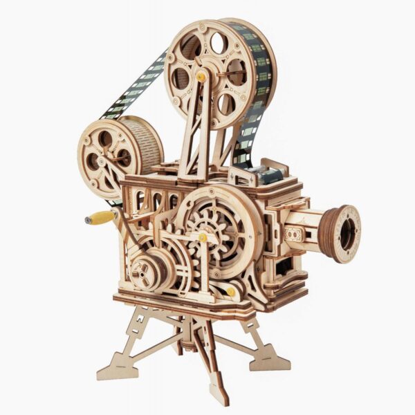 Houten Puzzel 3D Vitascope/Movieprojector, Robotime, LK601, 25,5x13,3x22,3cm