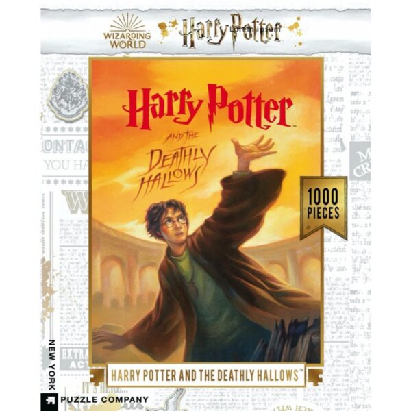 New York Puzzle Company - Harry Potter Deathly Hallows - 1000 stukjes puzzel - Afbeelding 2