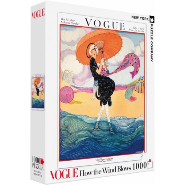 New York Puzzle Company - Vogue How the Wind Blows - 1000 stukjes puzzel - Afbeelding 2