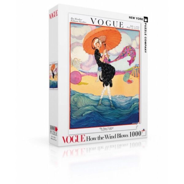 New York Puzzle Company - Vogue How the Wind Blows - 1000 stukjes puzzel