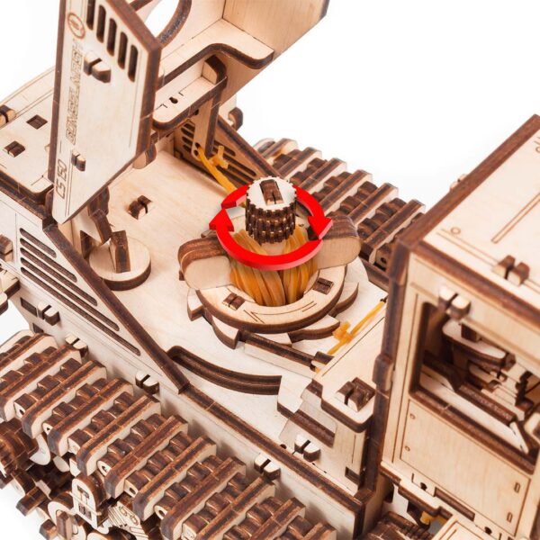 Eco Wood Art 3D Houten Puzzel Mower CS-150C, 2932, 31,5x26,1x14,5cm - Afbeelding 4