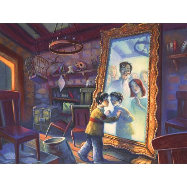 New York Puzzle Company - Harry Potter Mirror of Erised - 1000 stukjes puzzel - Afbeelding 3