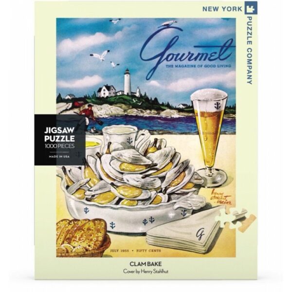 New York Puzzle Company - Gourmet Clambake - 1000 stukjes puzzel - Afbeelding 2