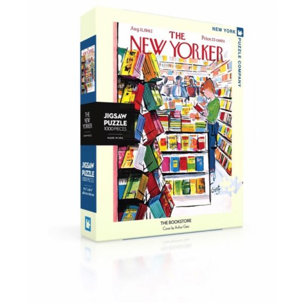 New York Puzzle Company - New Yorker The Bookstore - 1000 stukjes puzzel