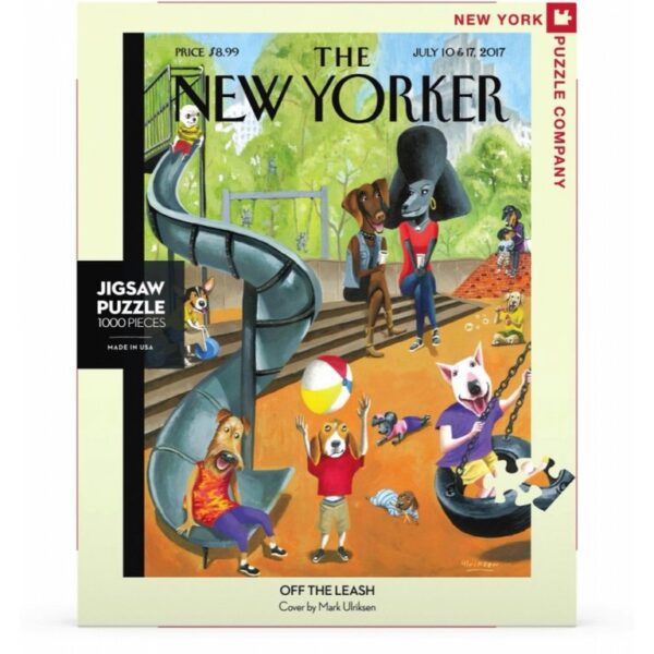 New York Puzzle Company - New Yorker Off the Leash - 1000 stukjes puzzel - Afbeelding 2