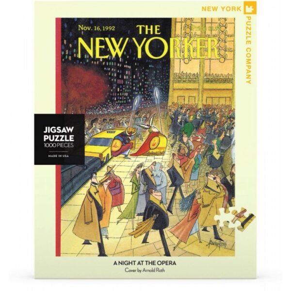 New York Puzzle Company - New Yorker A Night at the Opera - 1000 stukjes puzzel - Afbeelding 3
