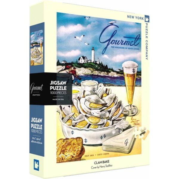 New York Puzzle Company - Gourmet Clambake - 1000 stukjes puzzel - Afbeelding 4