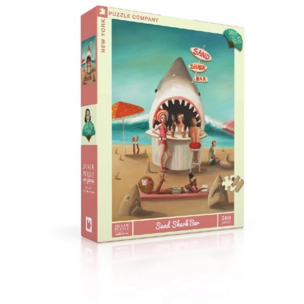 New York Puzzle Company Sand Shark Bar - 500 pieces