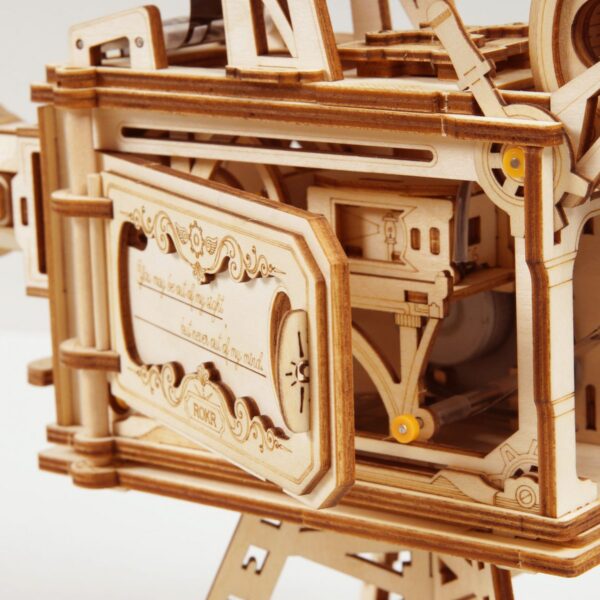 Houten Puzzel 3D Vitascope/Movieprojector, Robotime, LK601, 25,5x13,3x22,3cm - Afbeelding 7