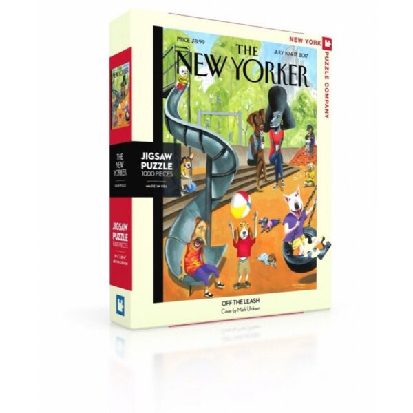 New York Puzzle Company - New Yorker Off the Leash - 1000 stukjes puzzel
