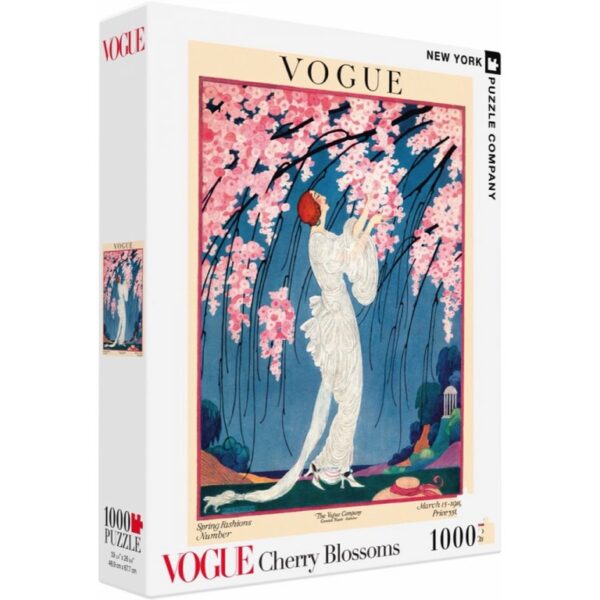 New York Puzzle Company - Vogue Cherry Blossoms - 1000 stukjes puzzel - Afbeelding 4
