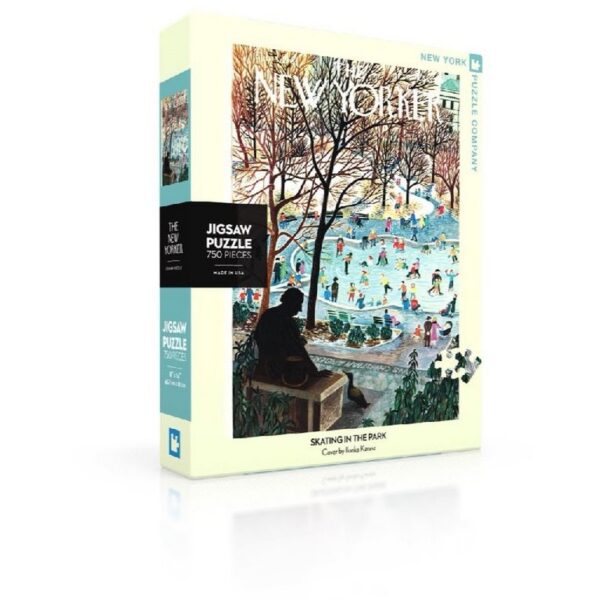 New York Puzzle Company Skating in the Park - 750 pieces