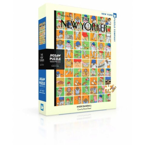 New York Puzzle Company - New Yorker Inside Baseball - 1000 stukjes puzzel