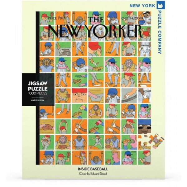 New York Puzzle Company - New Yorker Inside Baseball - 1000 stukjes puzzel - Afbeelding 2