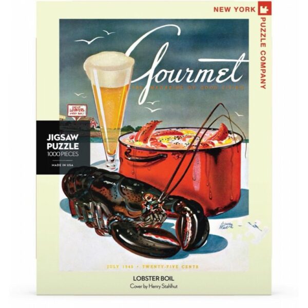 New York Puzzle Company - Gourmet Lobster Boil - 1000 stukjes puzzel - Afbeelding 2