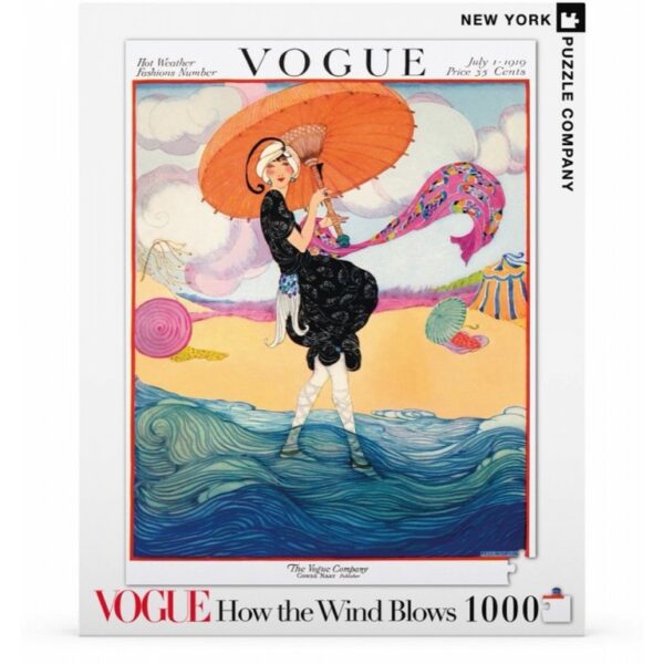 New York Puzzle Company - Vogue How the Wind Blows - 1000 stukjes puzzel - Afbeelding 3