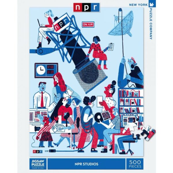 New York Puzzle Company NPR Studios - 500 pieces - Afbeelding 4