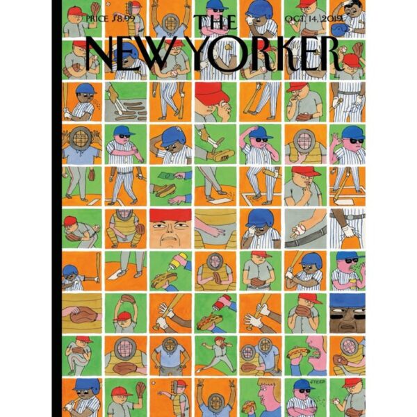 New York Puzzle Company - New Yorker Inside Baseball - 1000 stukjes puzzel - Afbeelding 3