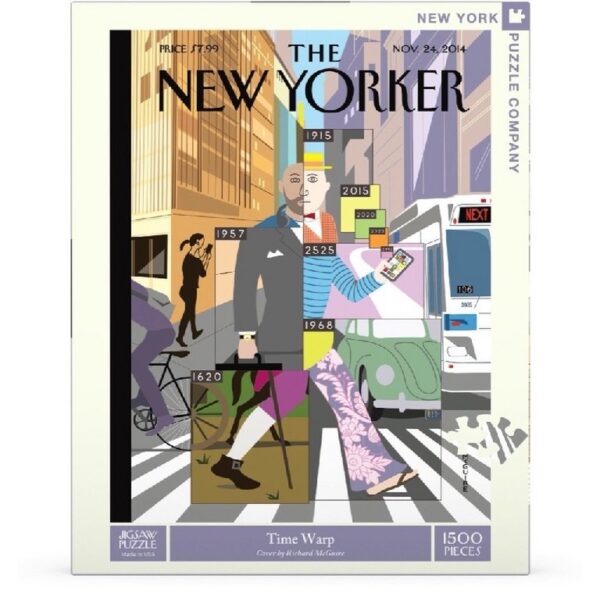 New York Puzzle Company Time Warp - 1500 pieces - Afbeelding 2