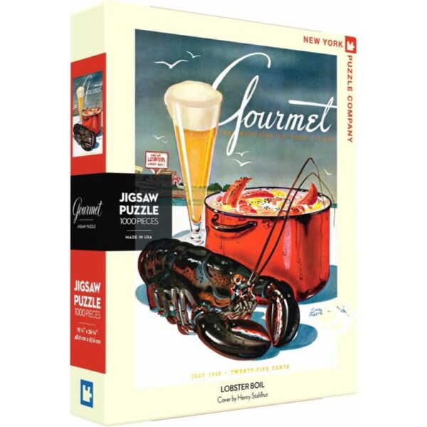 New York Puzzle Company - Gourmet Lobster Boil - 1000 stukjes puzzel - Afbeelding 3