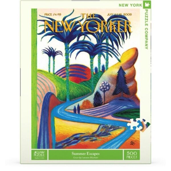 New York Puzzle Company Summer Escapes - 500 pieces - Afbeelding 2
