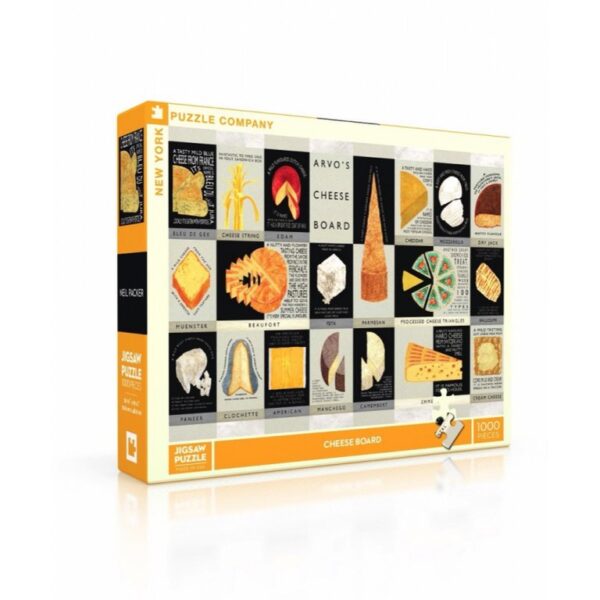 New York Puzzle Company - Neil Packer Cheese Board - 1000 stukjes puzzel