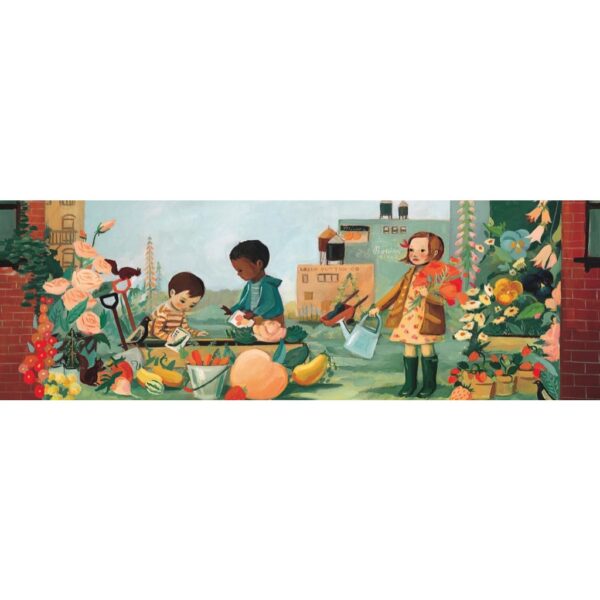 New York Puzzle Company Garden Time - 24 pieces (floor) - Afbeelding 2