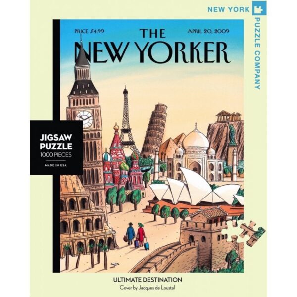 New York Puzzle Company - New Yorker Ultimate Destination - 1000 stukjes puzzel - Afbeelding 2