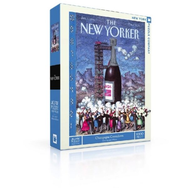 New York Puzzle Company - New Yorker Champagne Countdown - 1000 stukjes puzzel