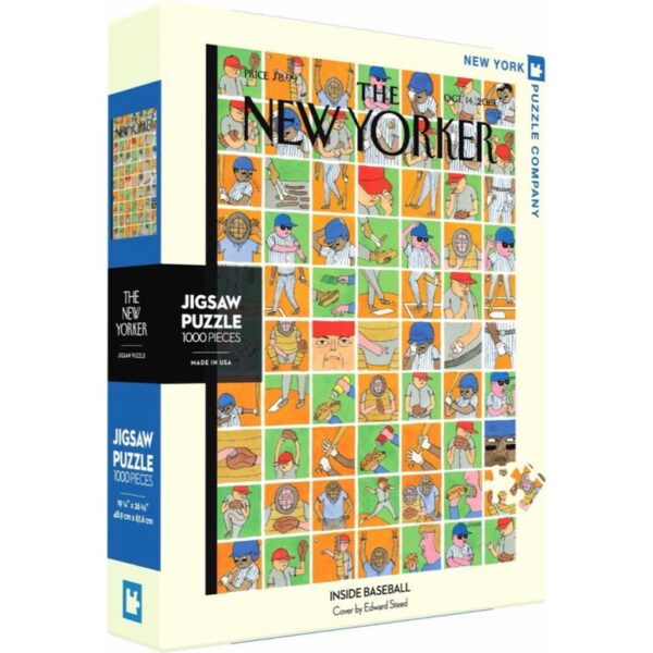 New York Puzzle Company - New Yorker Inside Baseball - 1000 stukjes puzzel - Afbeelding 4