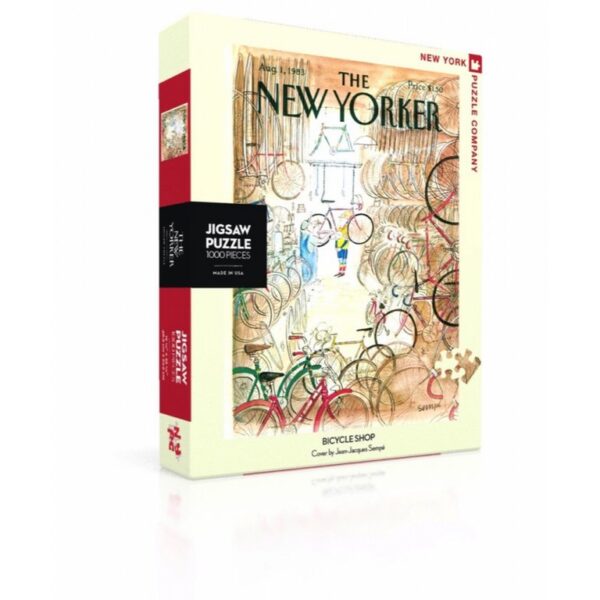 New York Puzzle Company - New Yorker Bicycle Shop - 1000 stukjes puzzel