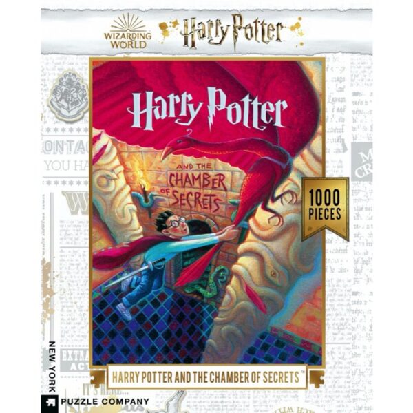 New York Puzzle Company - Harry Potter Chamber of Secrets - 1000 stukjes puzzel - Afbeelding 2