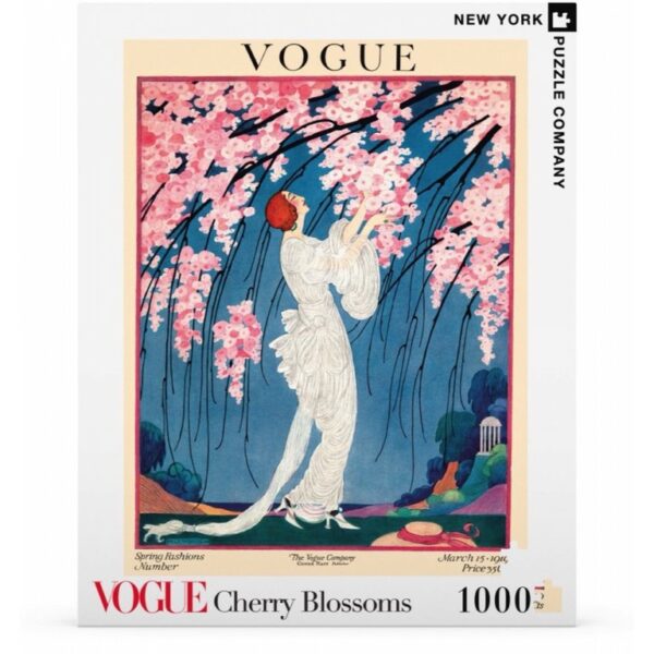 New York Puzzle Company - Vogue Cherry Blossoms - 1000 stukjes puzzel - Afbeelding 2