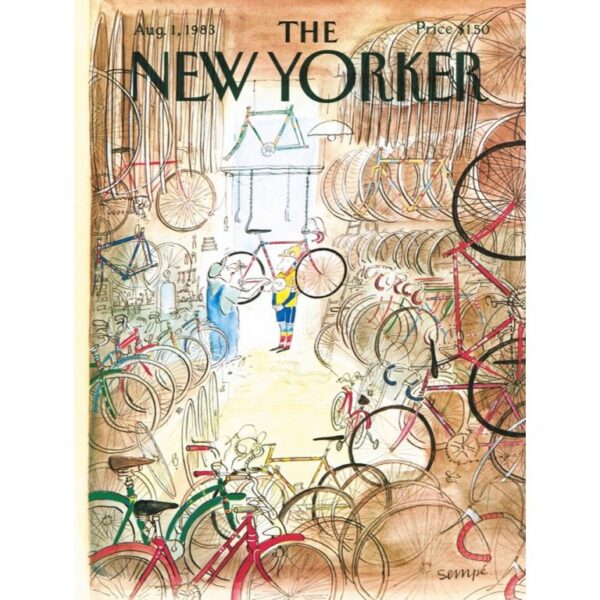 New York Puzzle Company - New Yorker Bicycle Shop - 1000 stukjes puzzel - Afbeelding 3