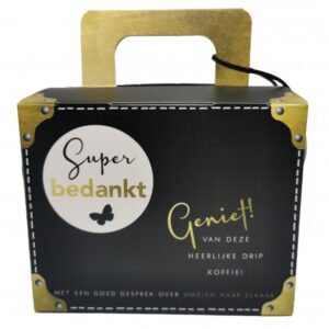 KOFFIEkoffertje | Super bedankt