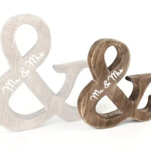 &-teken | Mr. and Mrs. (18x17cm)