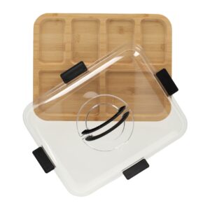 Jens Living Bamboe snacktray met deksel