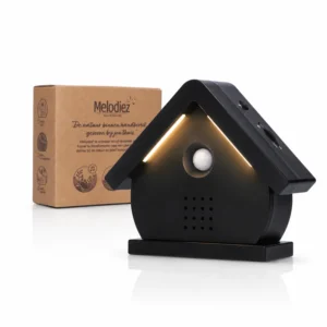 Melodiez vogelhuisje met natuurgeluiden