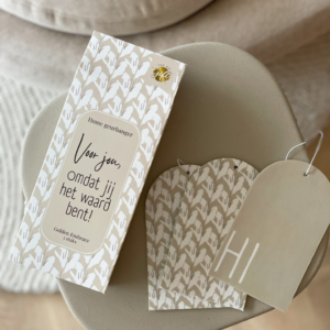 Home geurhangers | Voor jou, omdat jij het waard bent!