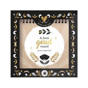 Tafelkalender | Jij bent goud waard
